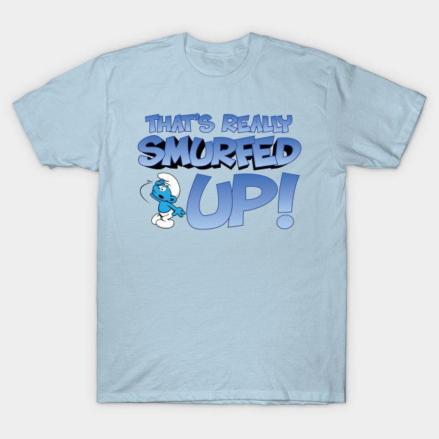 grumpy smurf t shirt